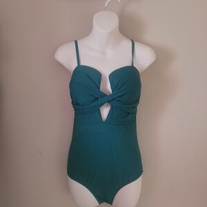 Teal One-Piece Swimsuit